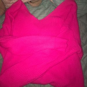 Hot Pink Sweater *see pics*